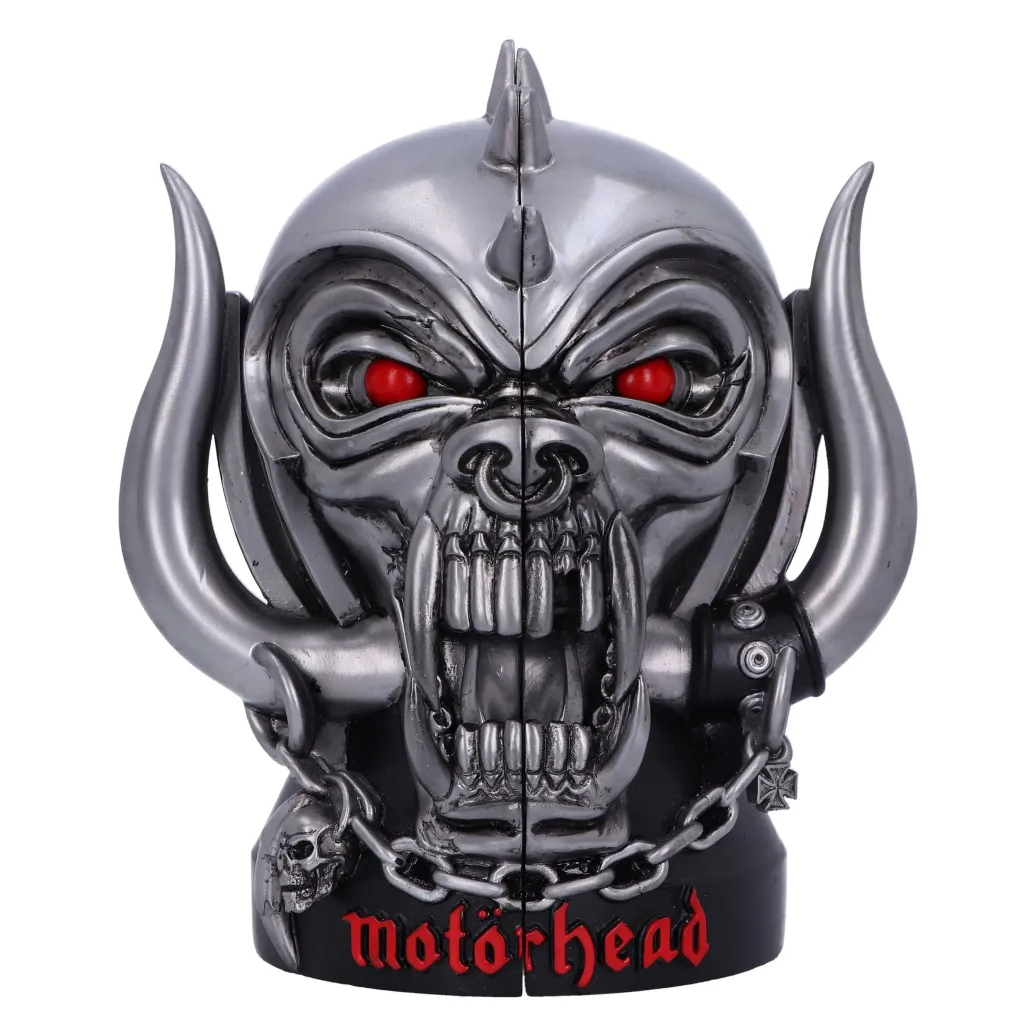 Motorhead Warpig Logo Buchstützen