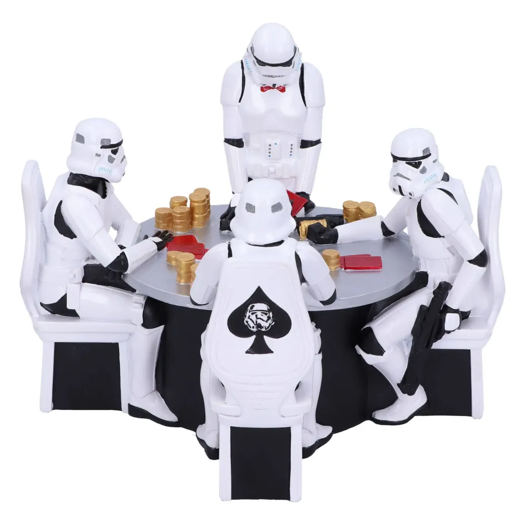 Star Wars Stormtrooper Poker Face Diorama Statue 18 cm