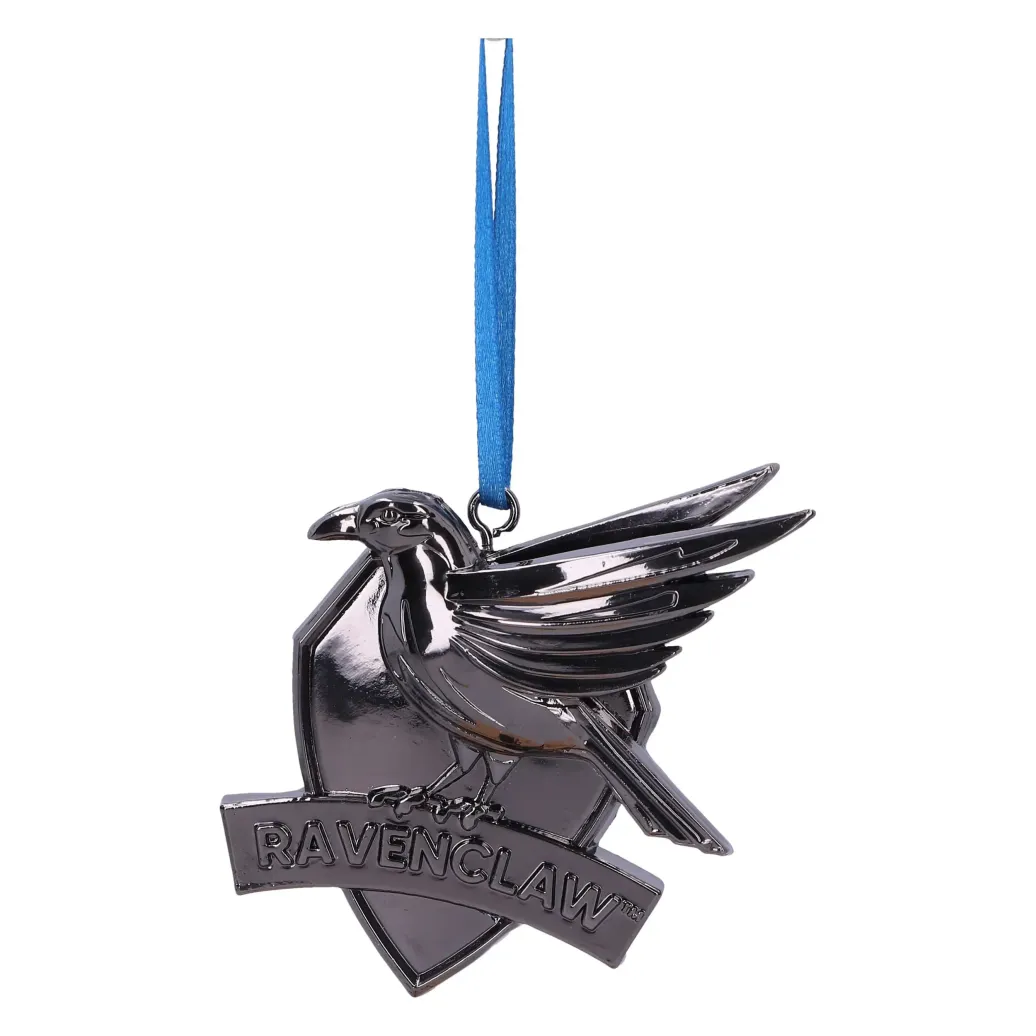 Harry Potter Christbaumanhänger Ravenclaw Crest (Silver) 6 cm