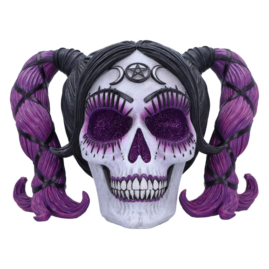Drop Dead Gorgeous Figur Skull Myths and Magic 20 cm