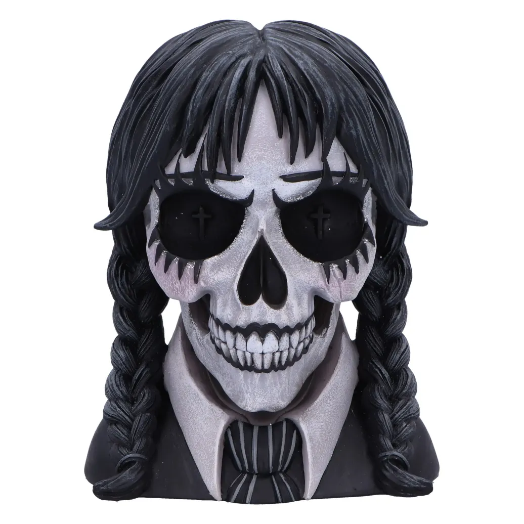 Drop Dead Gorgeous Figur Skull Dark Glare 15 cm