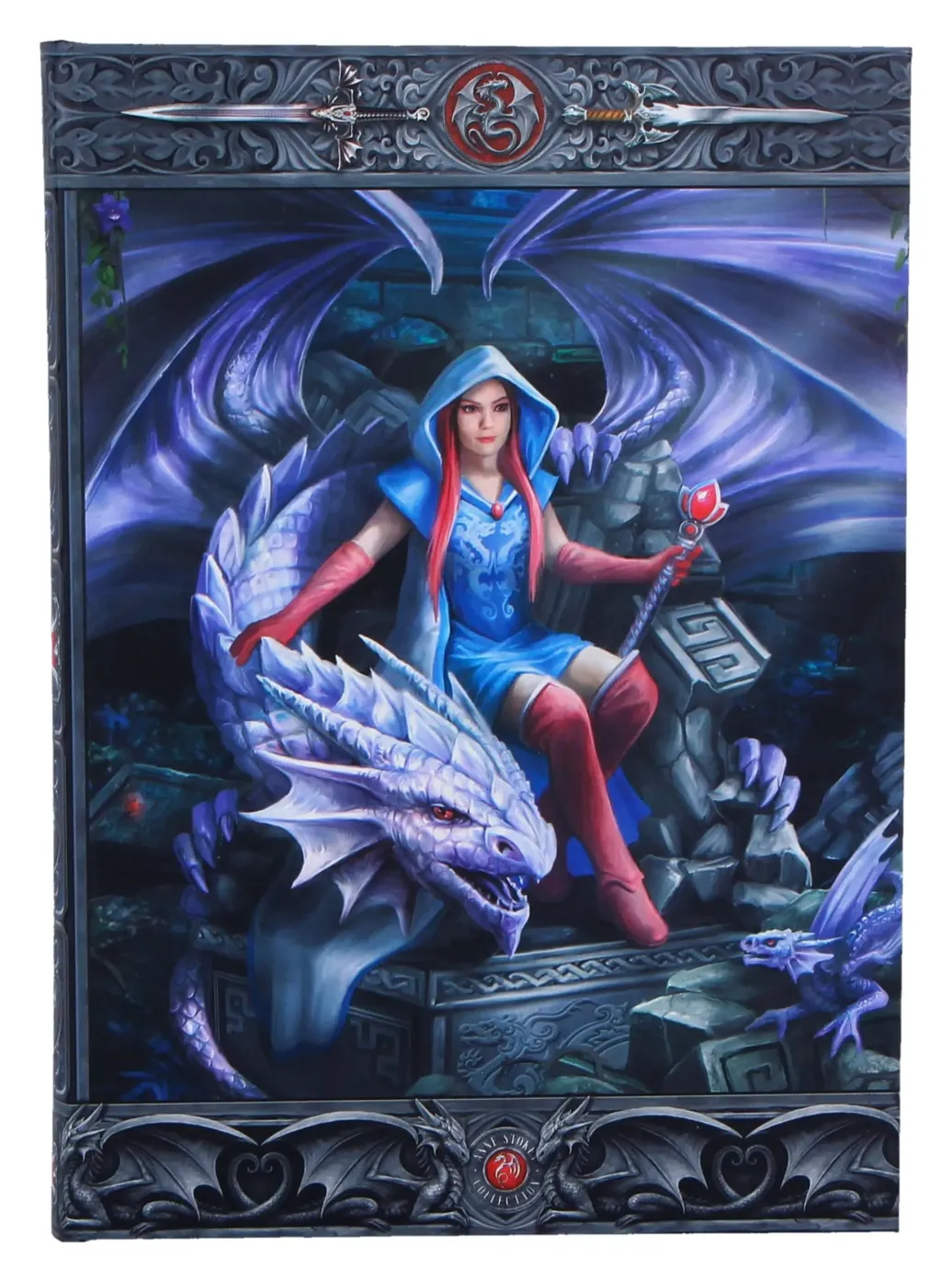 Anne Stokes Notizbuch Dragon Mage A5 18 cm