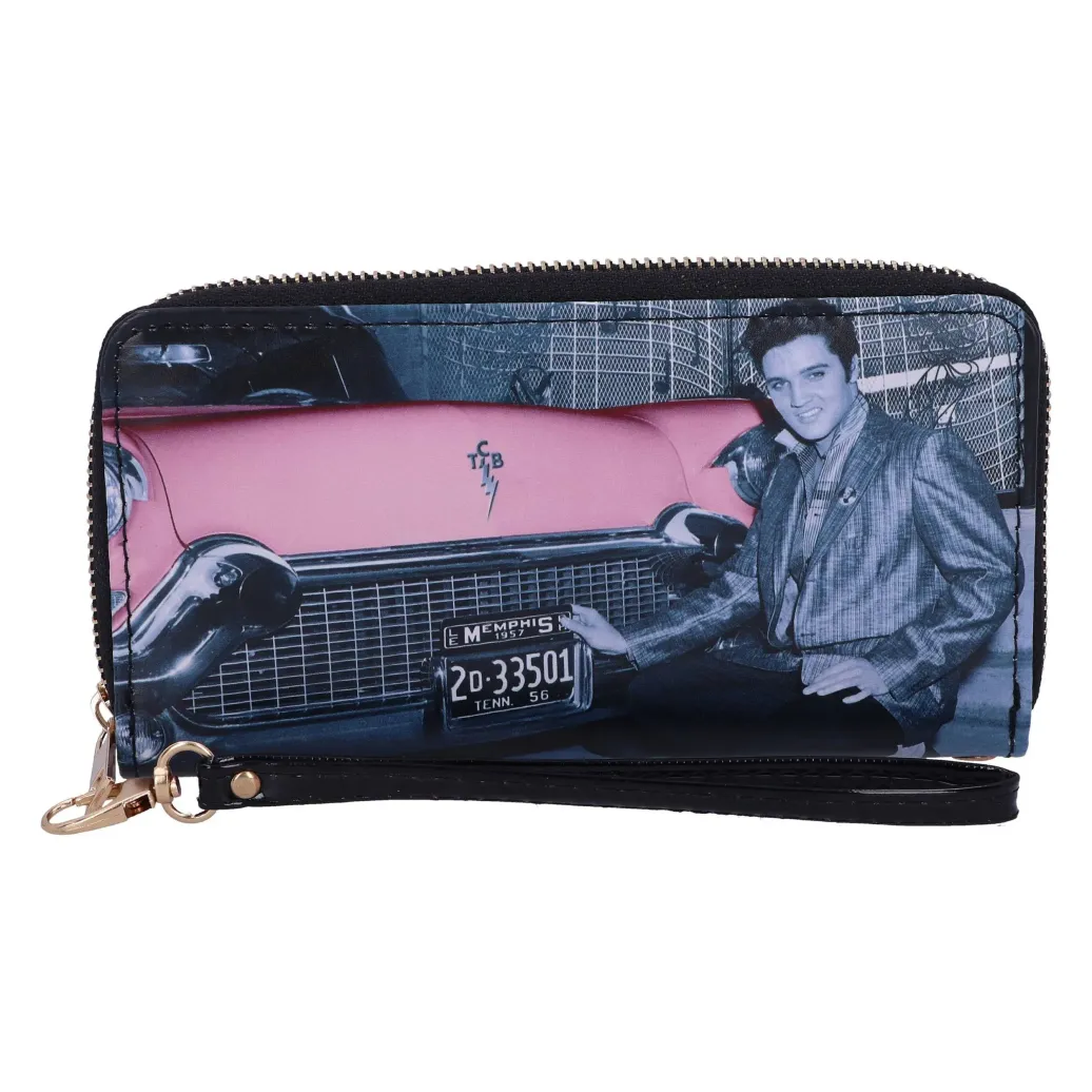 Elvis Presley Geldbörse Cadillac 19 cm