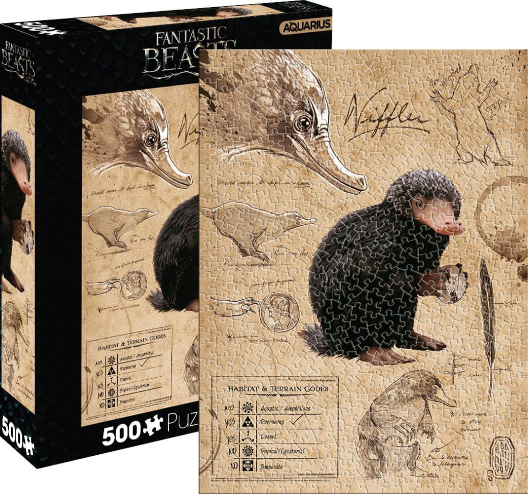 Harry Potter: Fantastic Beasts - Niffler 500 Piece Jigsaw Puzzle