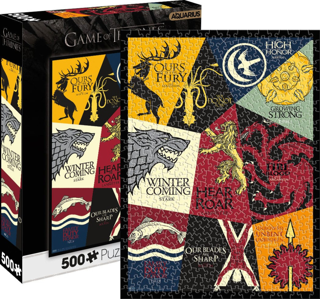 Game of Thrones Puzzle Houses (500 Teile)