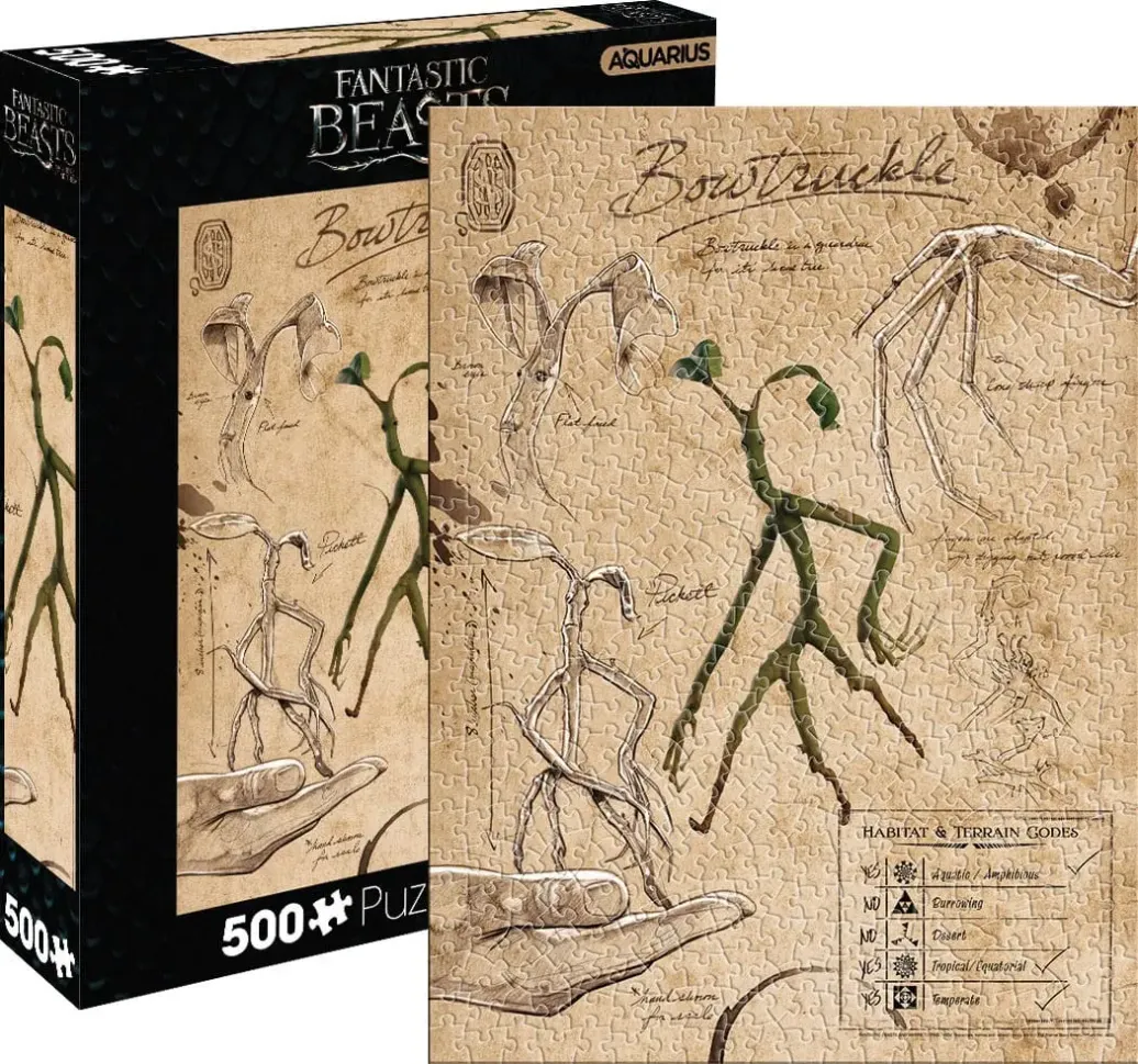 Harry Potter: Fantastic Beasts - Bowtruckle 500 Piece Jigsaw Puzzle