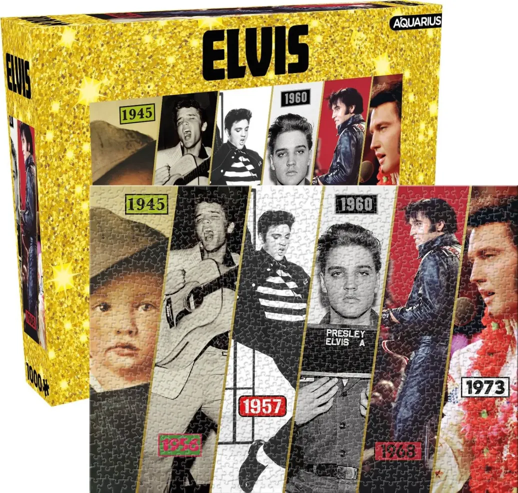 Elvis: Timeline 1000 Piece Jigsaw Puzzle