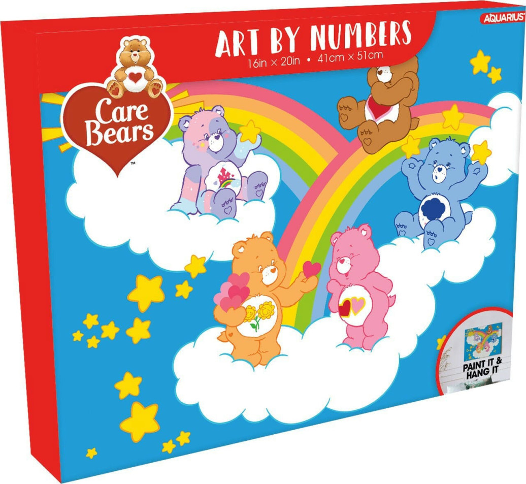 Care Bears: Clouds Art by Numbers