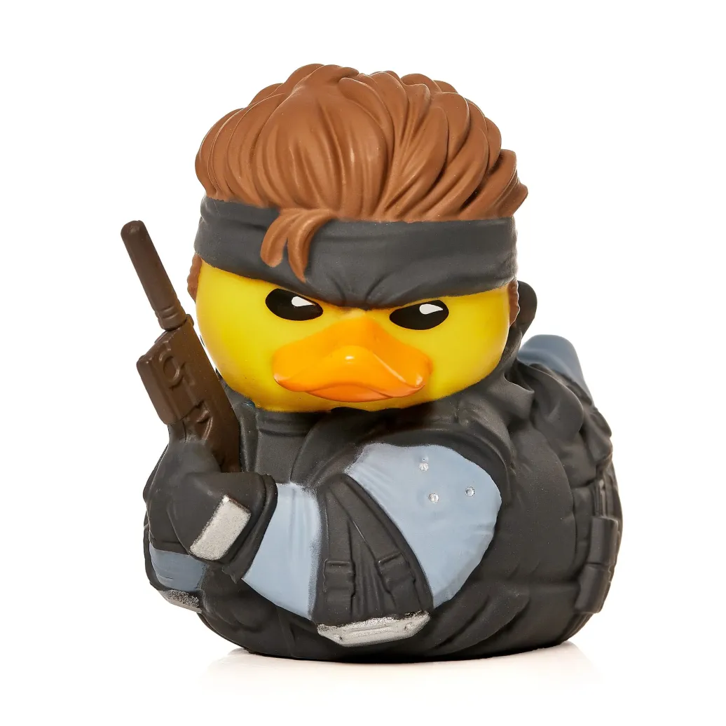 Metal Gear Solid Tubbz Mini PVC Figur Solid Snake 5 cm