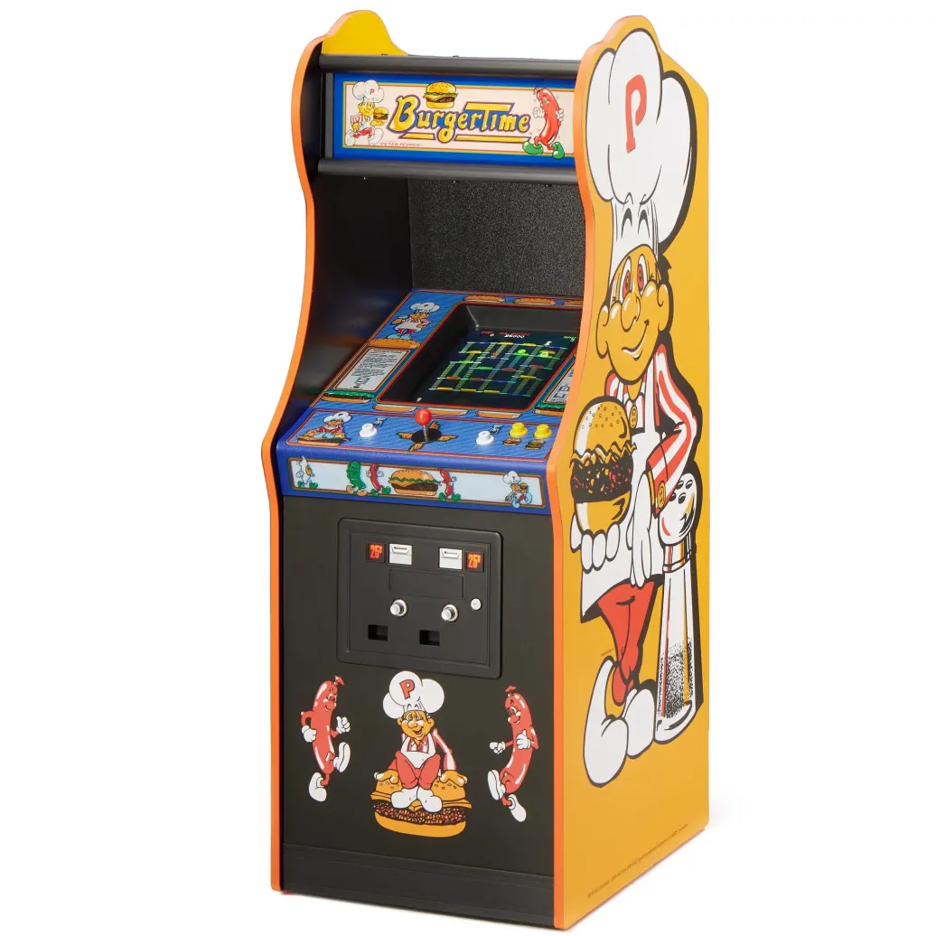 Burger Time Quarter Arcade Machine 44 cm       