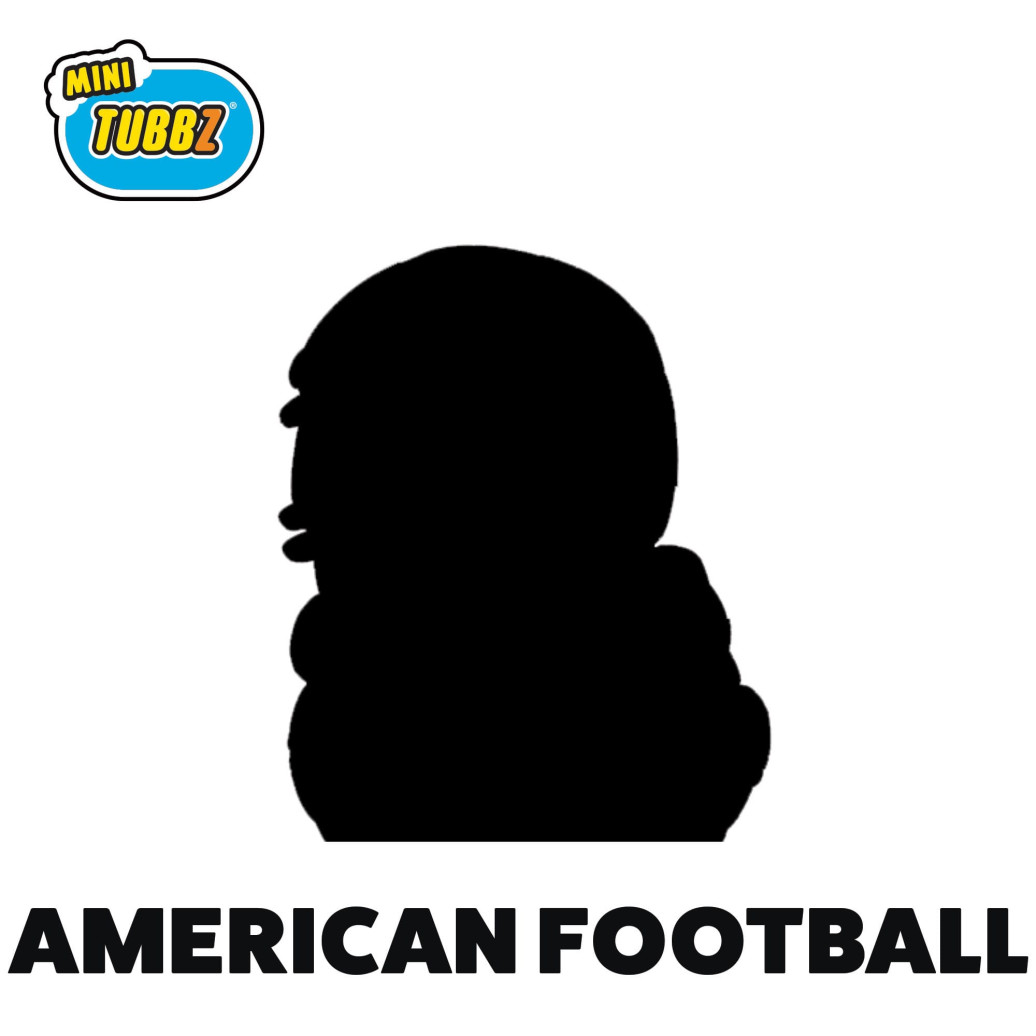 Sports Tubbz Mini PVC Figur American Football 5 cm