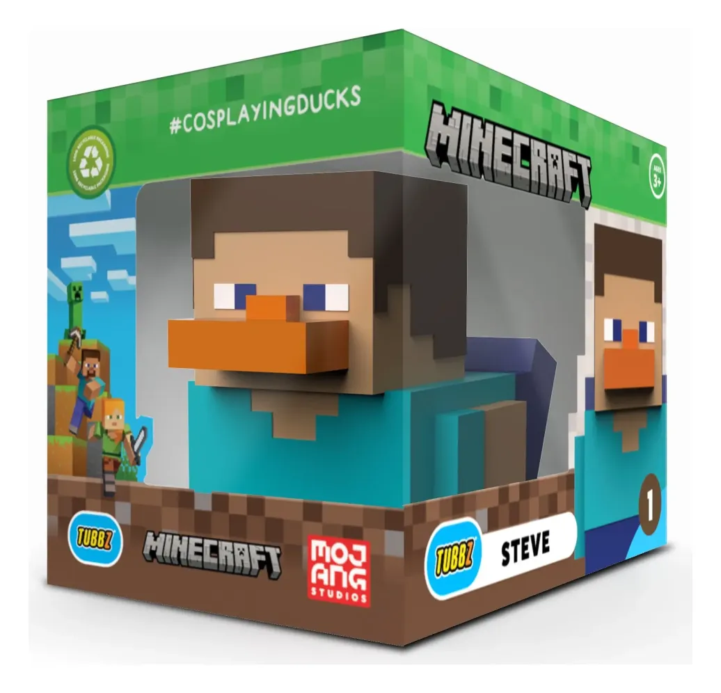Minecraft Tubbz PVC Figur Steve Boxed Edition 10 cm 