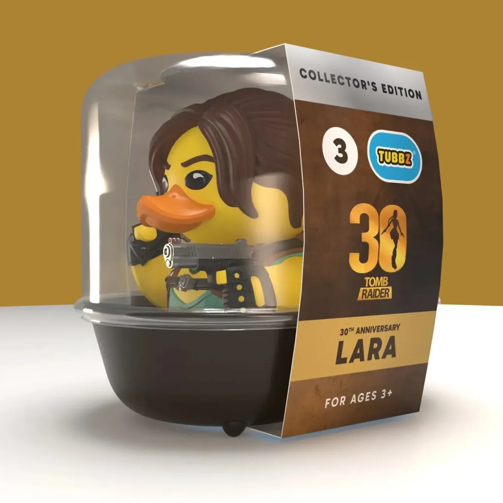 Tomb Raider Tubbz PVC Figur Lara (30th Anniversary) Collector's Edition 10 cm 