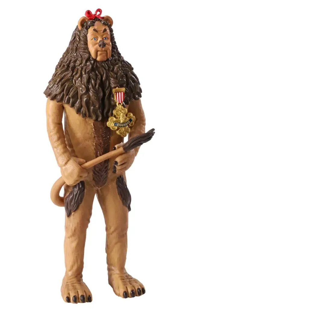 Der Zauberer von Oz Bendyfigs Biegefigur Cowardly Lion (with his Badge of Courage) 19 cm