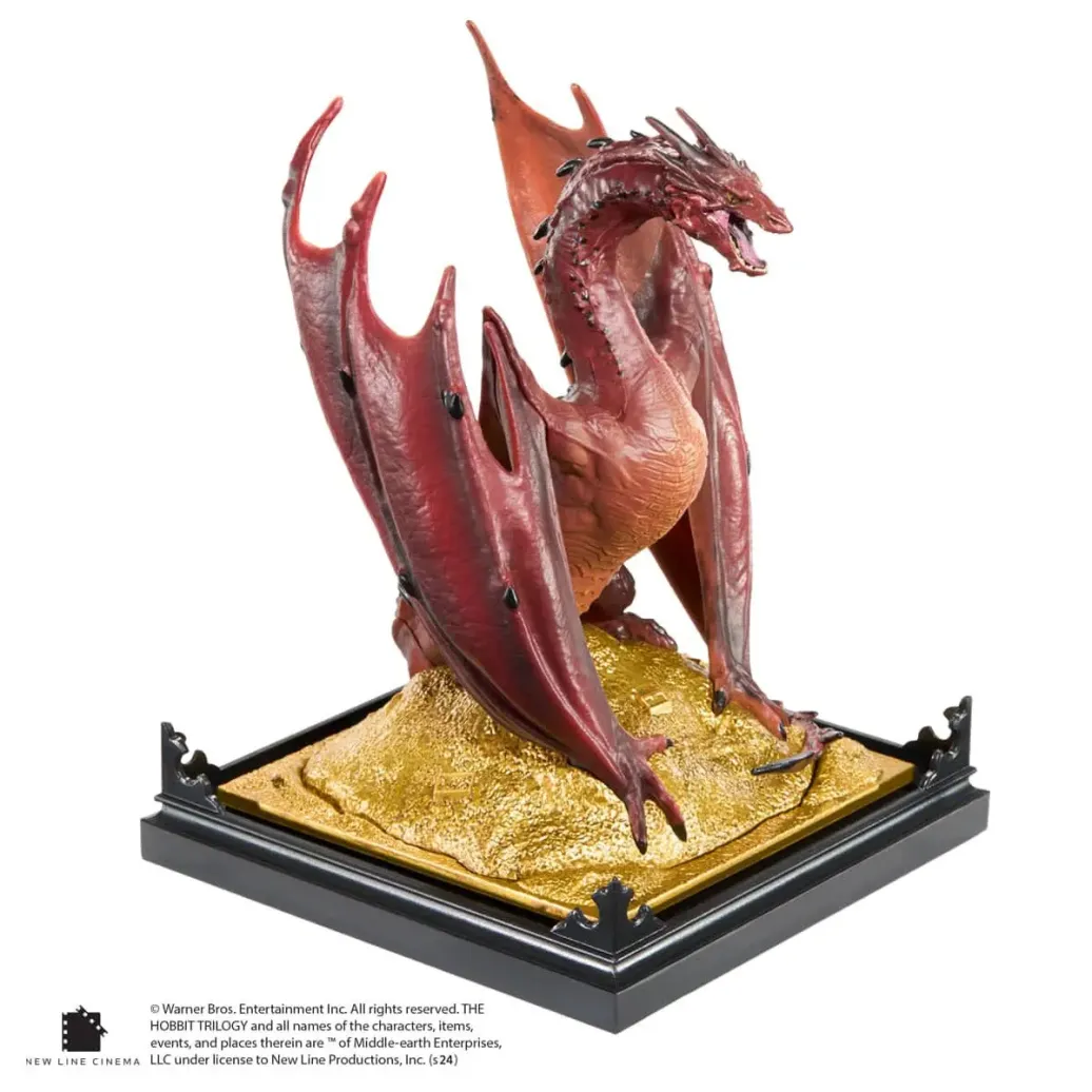 Herr der Ringe Diorama Figure Smaug 17 cm