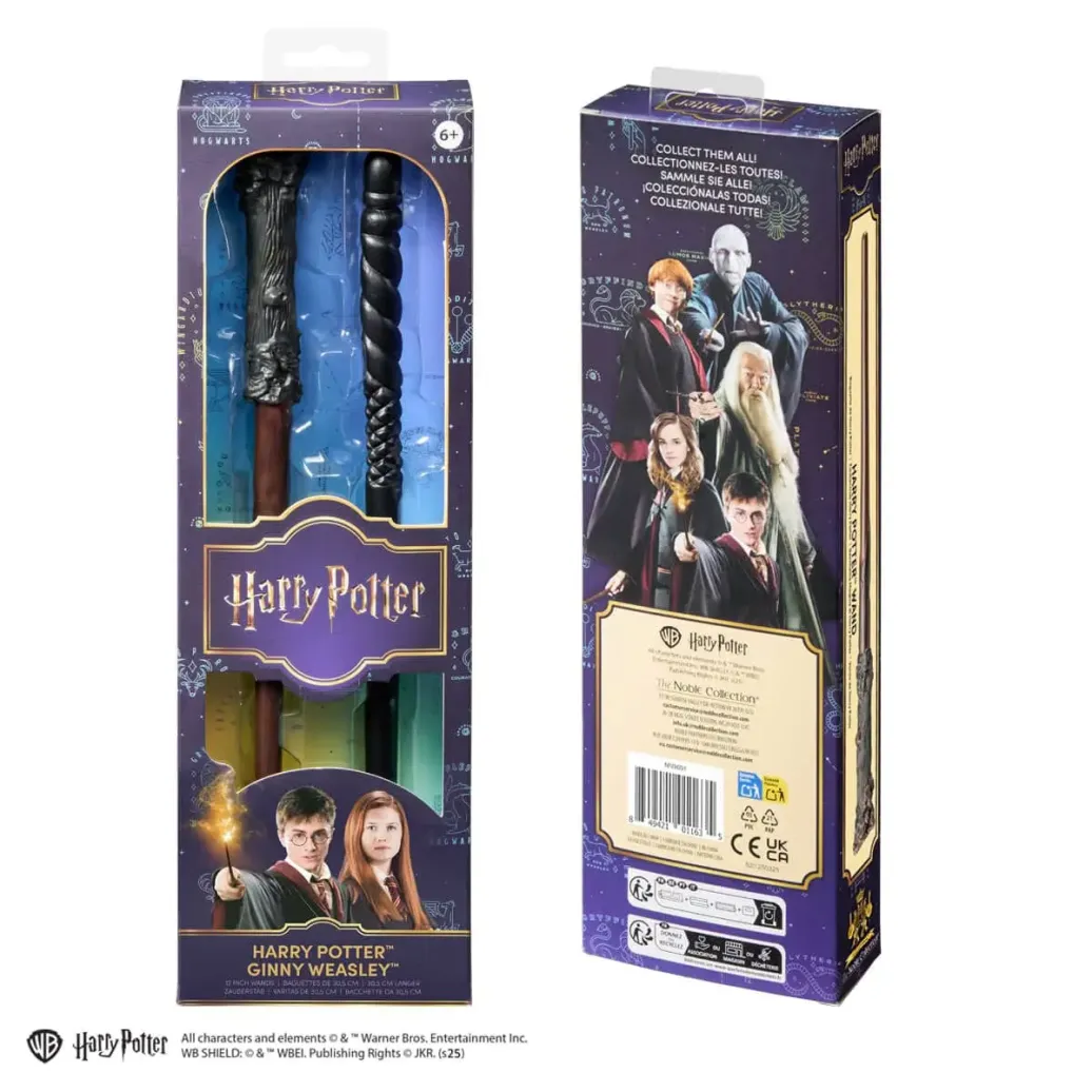 Harry Potter Rollenspiel Doppelpack Zauberstäbe Harry Potter & Ginny Weasley 30 cm