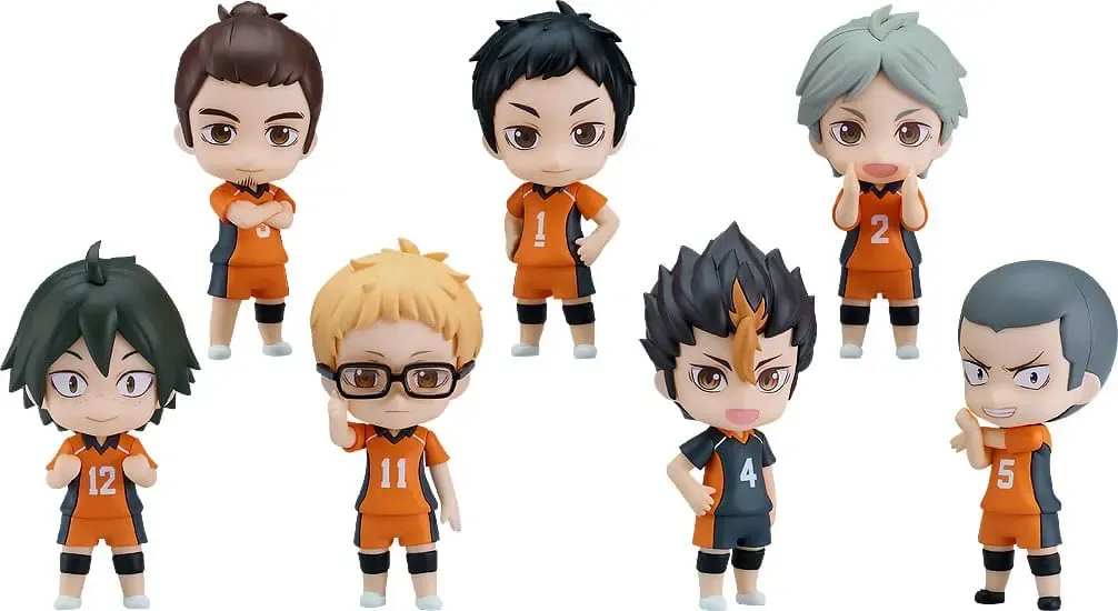 Haikyu!! Nendoroid Actionfiguren Surprise Ver. 02 Karasuno Edition 7 cm Sortiment (7)