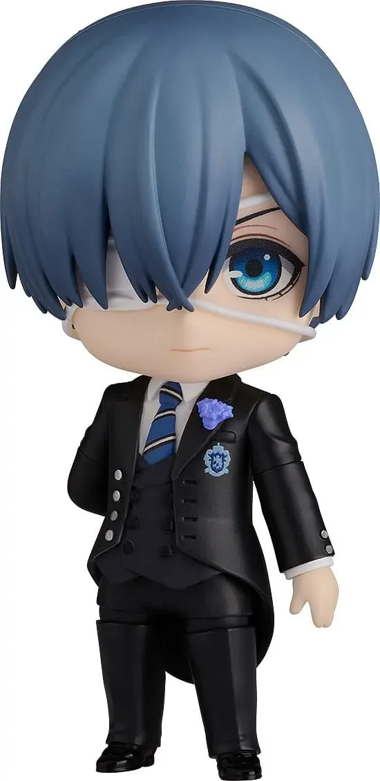 Black Butler: Boarding School Arc Nendoroid Actionfigur Ciel Phantomhive: Sapphire Owl Ver. 10 cm
