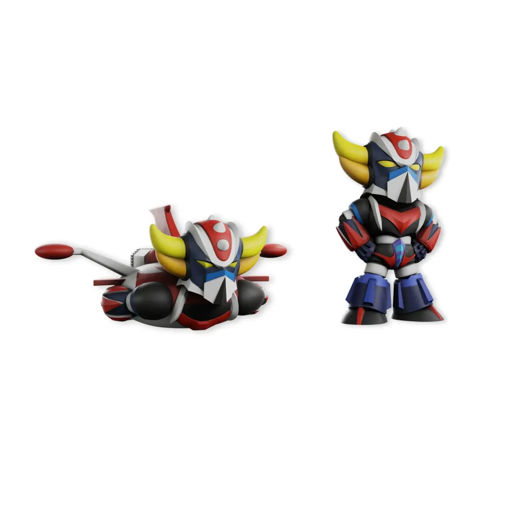 UFO Robot Grendizer Figuren 2er-Pack Spazer & Grendizer Standing 7 cm