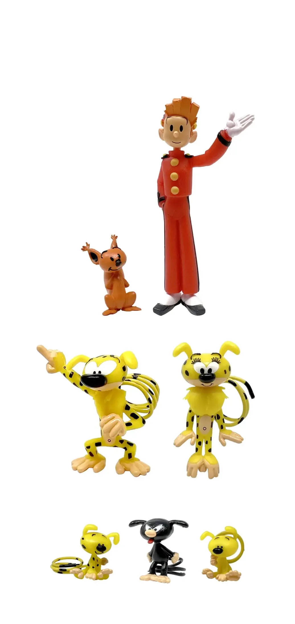 Marsupilami Minifiguren 7er-Set Characters 4 - 10 cm