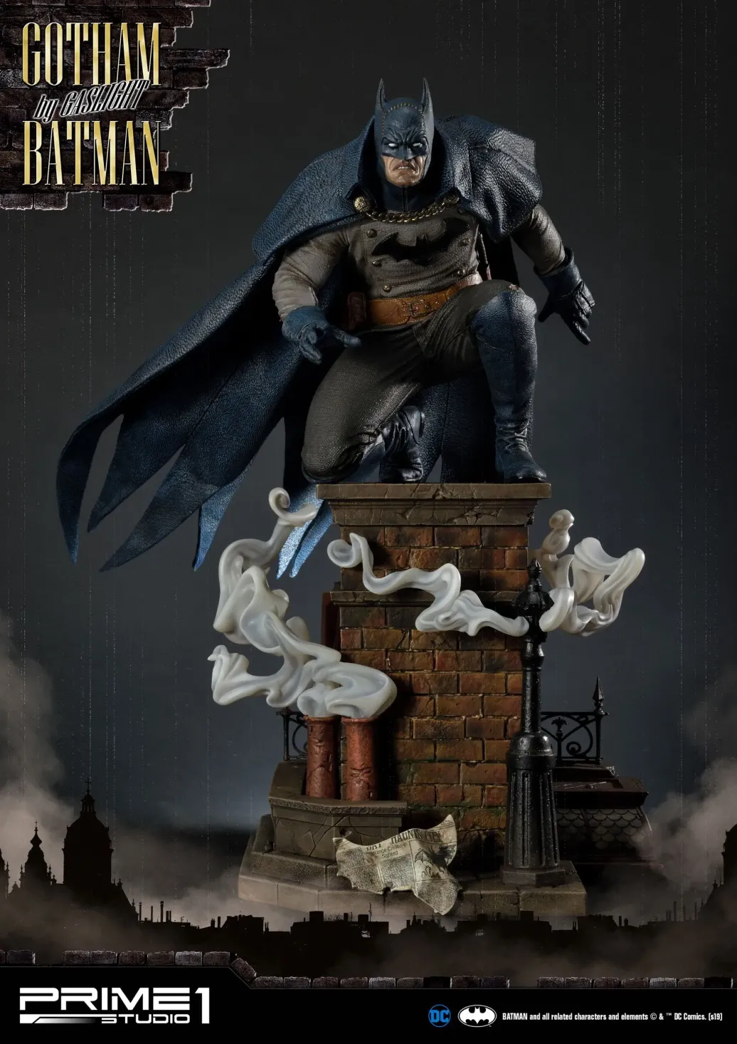 Batman Arkham Origins Statue 1/5 Gotham By Gaslight Batman Blue Version 57 cm
