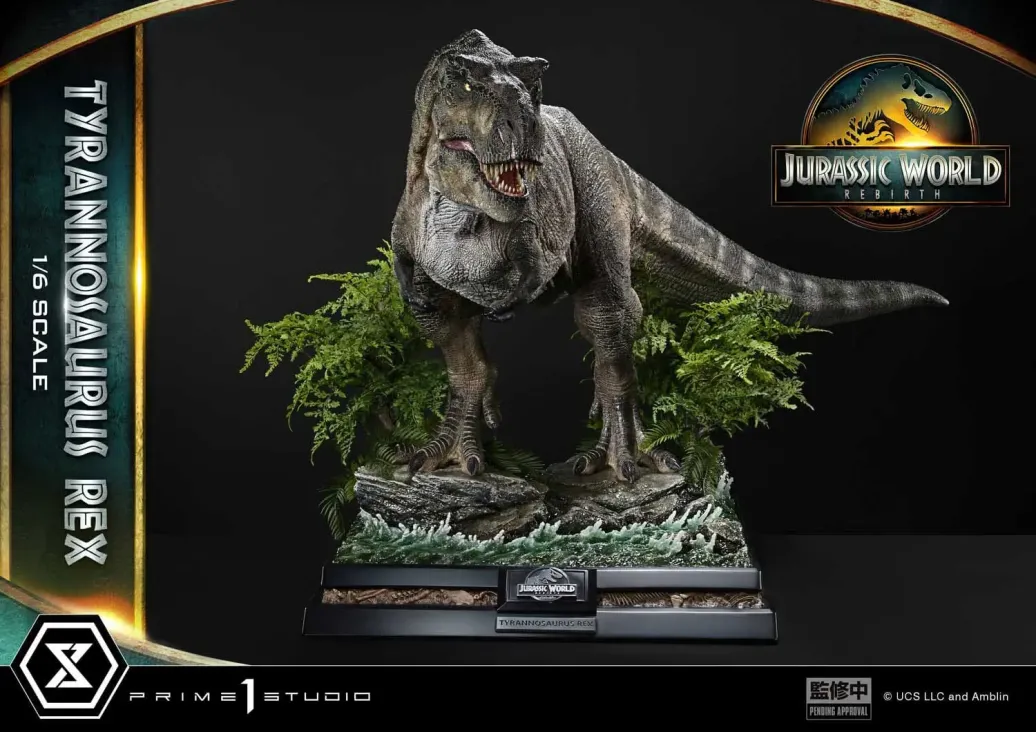 Jurassic World: Die Wiedergeburt Legacy Museum Collection Statue 1/6 Tyrannosaurus Rex 94 cm