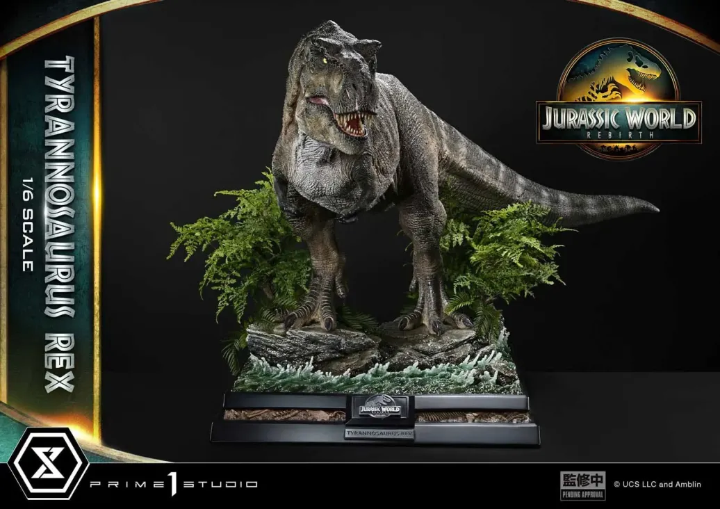 Jurassic World: Die Wiedergeburt Legacy Museum Collection Statue 1/6 Tyrannosaurus Rex Bonus Version 94 cm