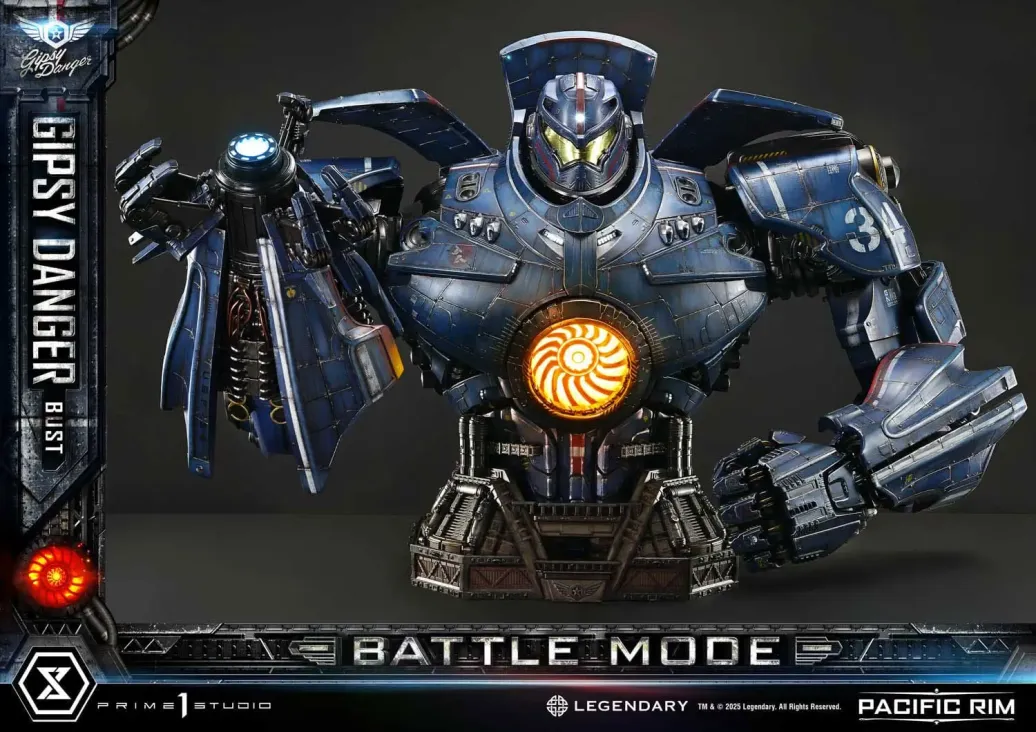 Pacific Rim Büste 1/1 Gipsy Danger Battle Mode 75 cm