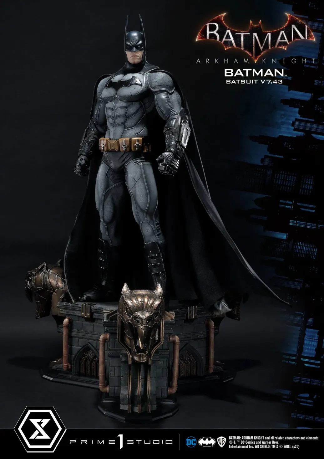 Batman Arkham Knight 1/3 Statue Batman Batsuit v7.43 86 cm