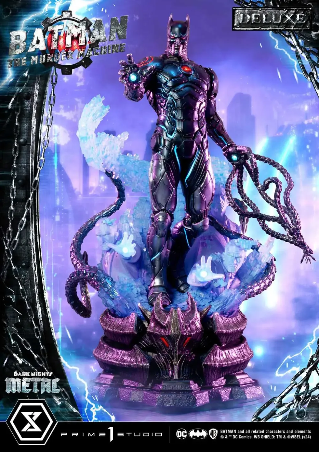 Batman: The Dark Nights Metal (Comics) Museum Masterline Series Statue 1/3 The Murder Machine Deluxe Version 85 cm