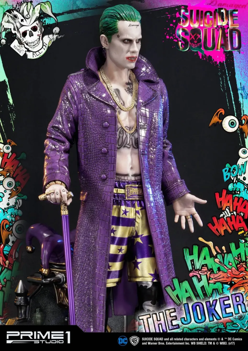 Suicide Squad Statue 1/3 The Joker Exclusive 74 cm
