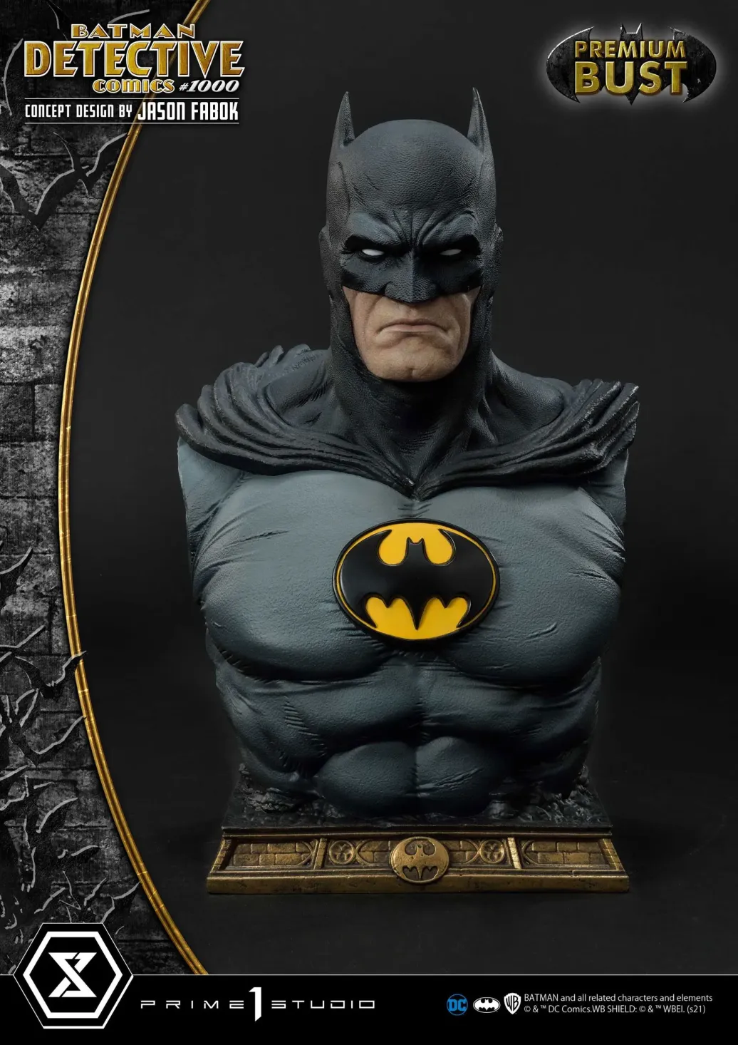 DC Comics Büste Batman Detective Comics #1000 Concept Design by Jason Fabok 26 cm