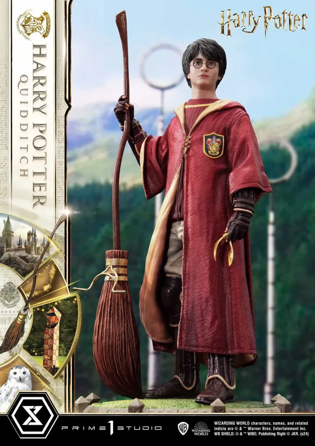 Harry Potter: Prime Collectible Statue 1:6 - Harry Potter (Quidditch Edition)