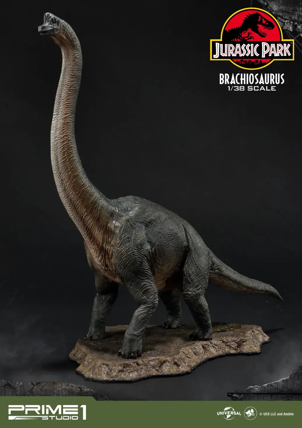 Jurassic Park Brachiosaurus Prime Collectibles PVC Statue 35 cm