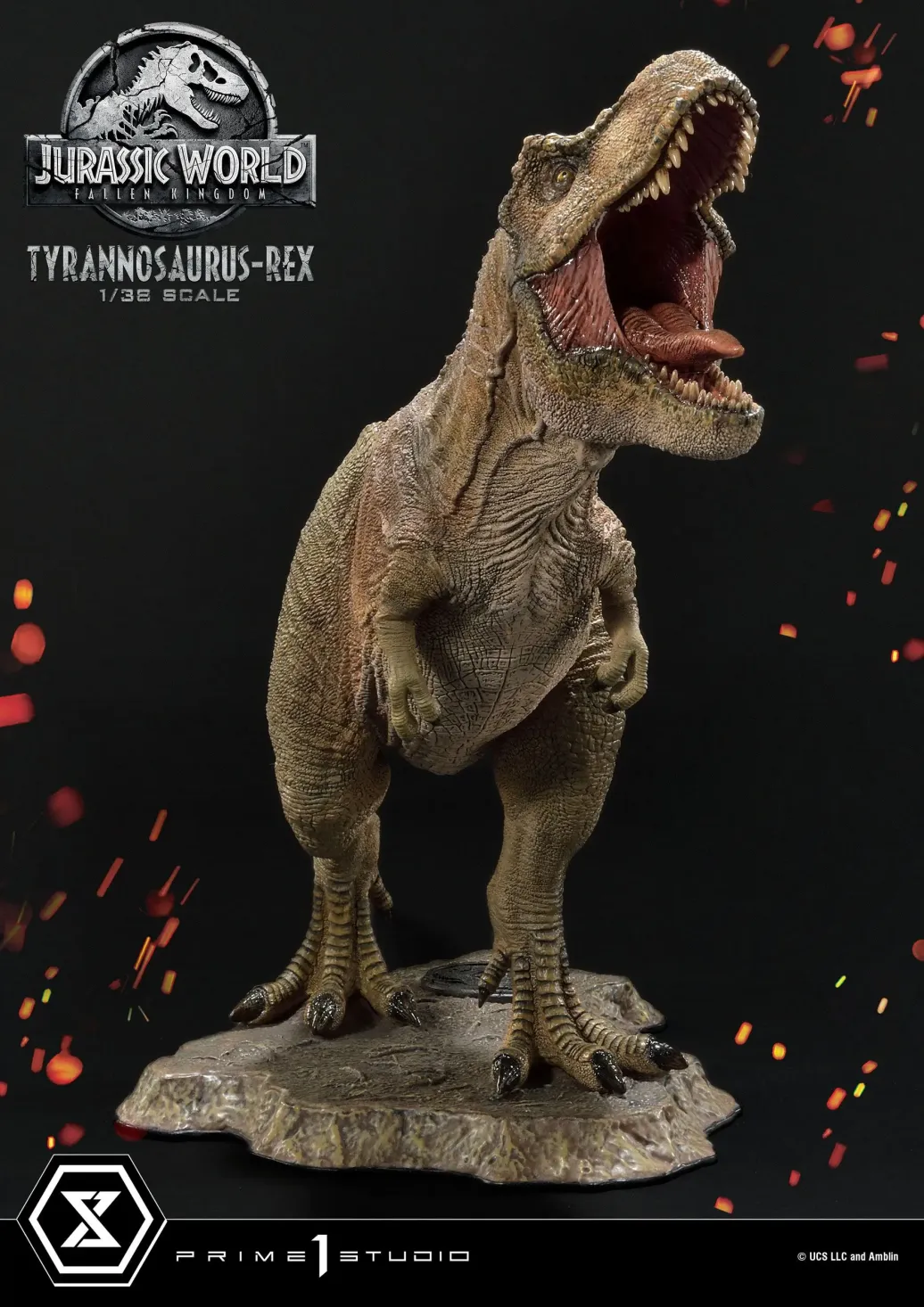 Jurassic World Tyrannosaurus-Rex Prime Collectibles Statue 23 cm
