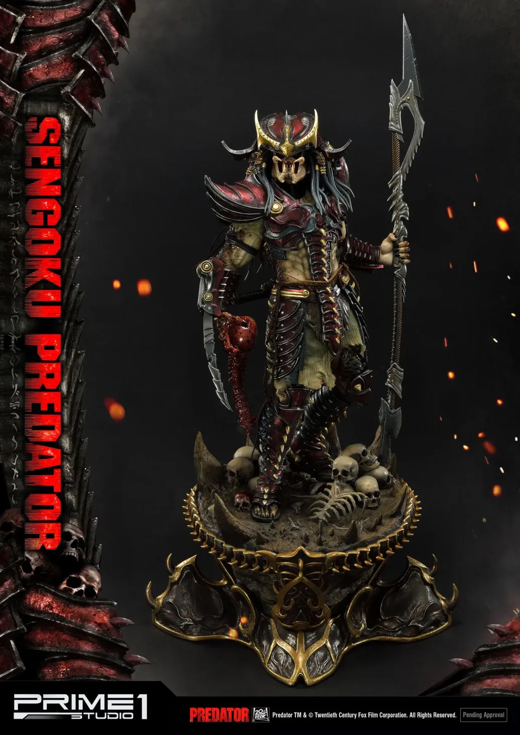 Predator Statue Sengoku Predator 89 cm