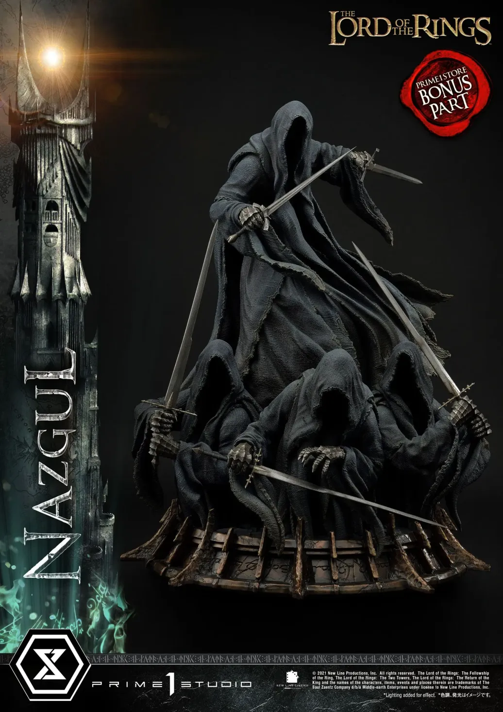 Herr der Ringe Statue 1/4 Nazgul Bonus Version 66 cm