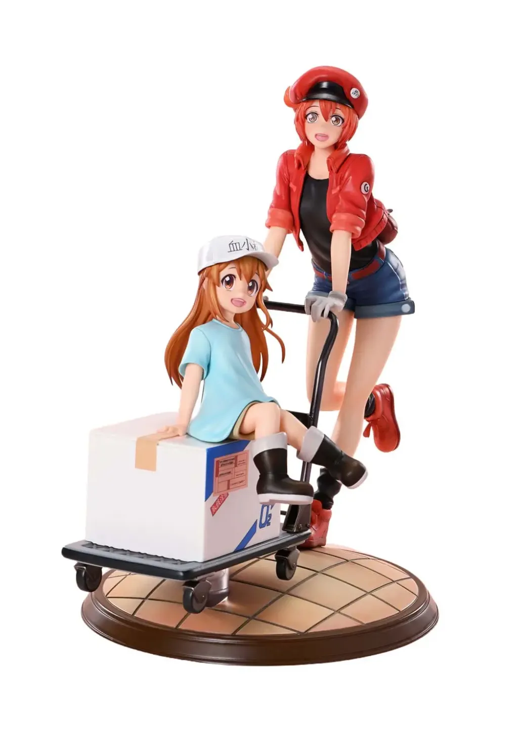 Cells at Work Prisma Wing PVC Statue Red Blood Cell & Platelet 26 cm 