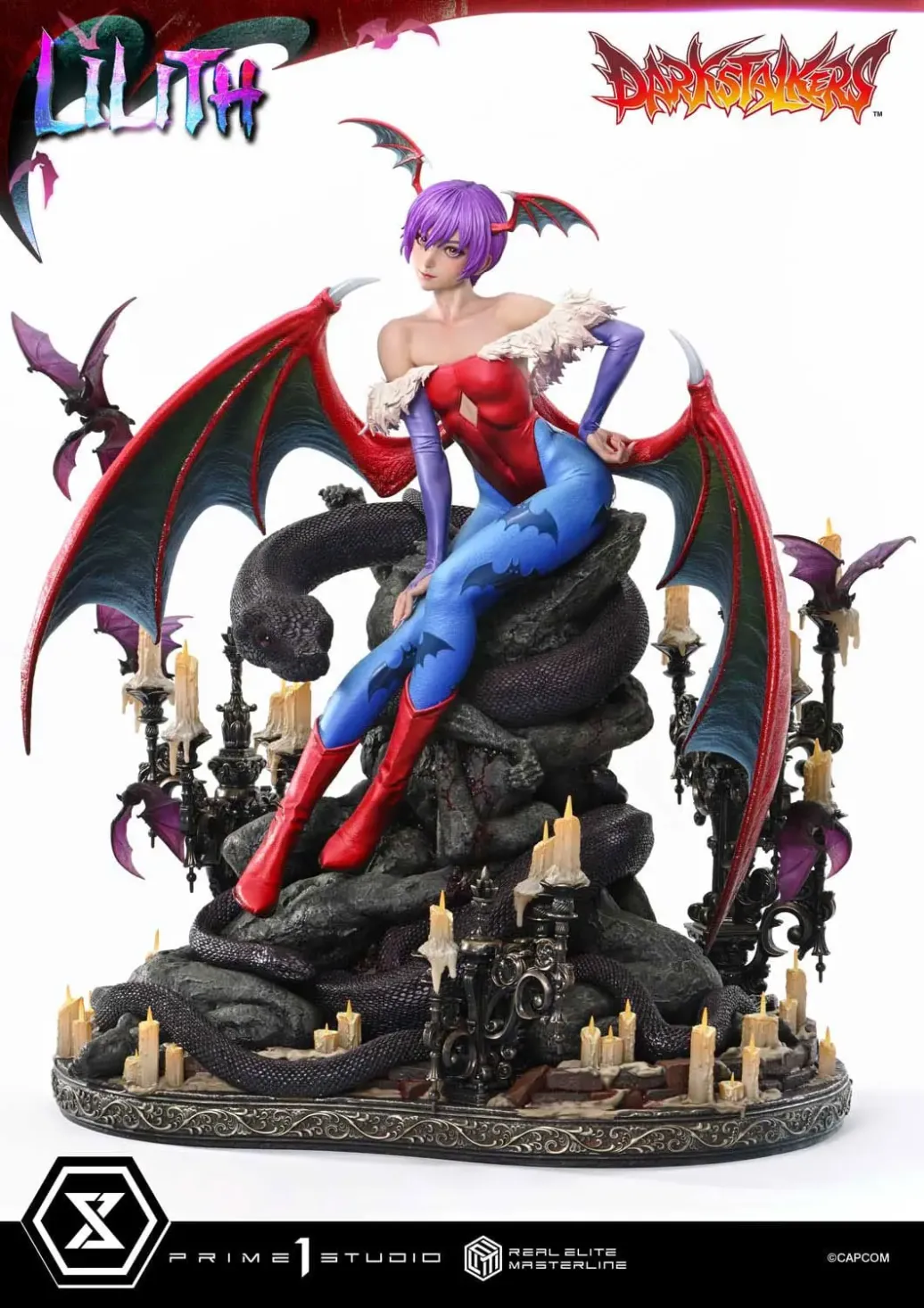 Darkstalkers Real Elite Masterline Series Statue 1/4 Lilith Bonus Version 52 cm 