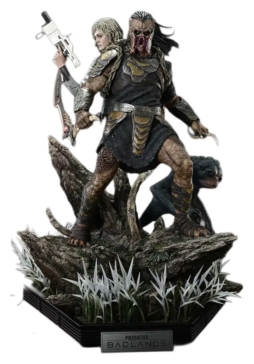 Predator Real Elite Masterline Statue 1/3 Badlands Dek & Thia Deluxe Version 87 cm
