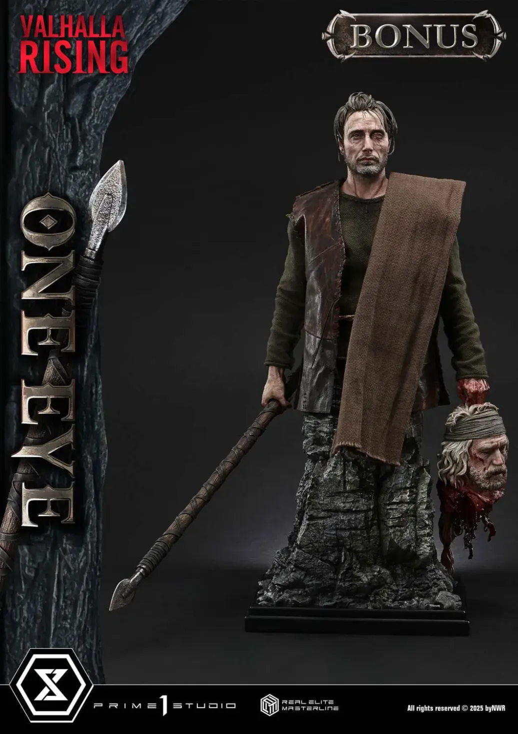 Valhalla Rising Real Elite Masterline Series Statue 1/4 One Eye Ultimate Bonus Version 57 cm 
