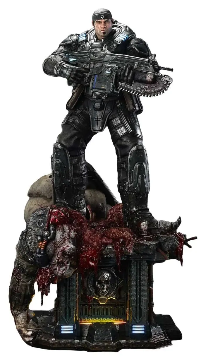 Gears of War: Reloaded Real Elite Masterline Series Statue 1/3 Marcus Fenix Ultimate Version 97 cm 