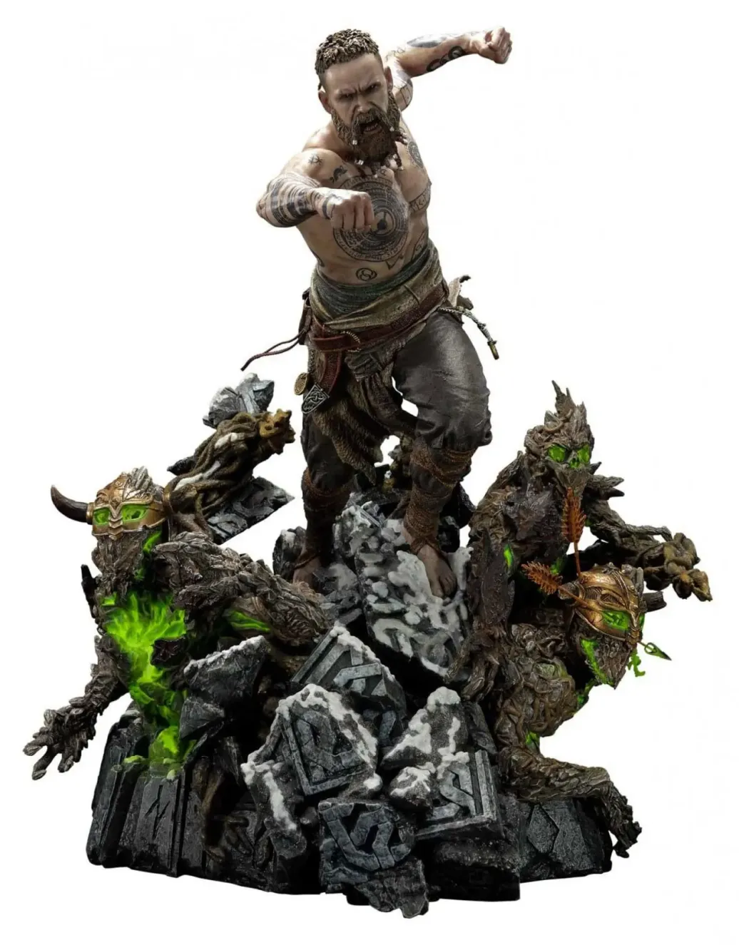 God of War (2018) Statue Baldur & Broods Exclusive 62 cm