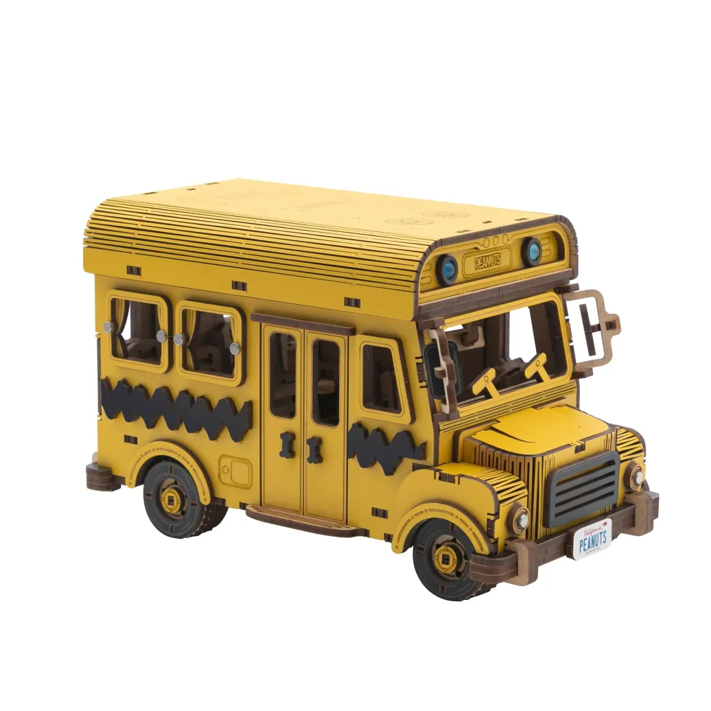 Die Peanuts Puremind Bauset School Bus