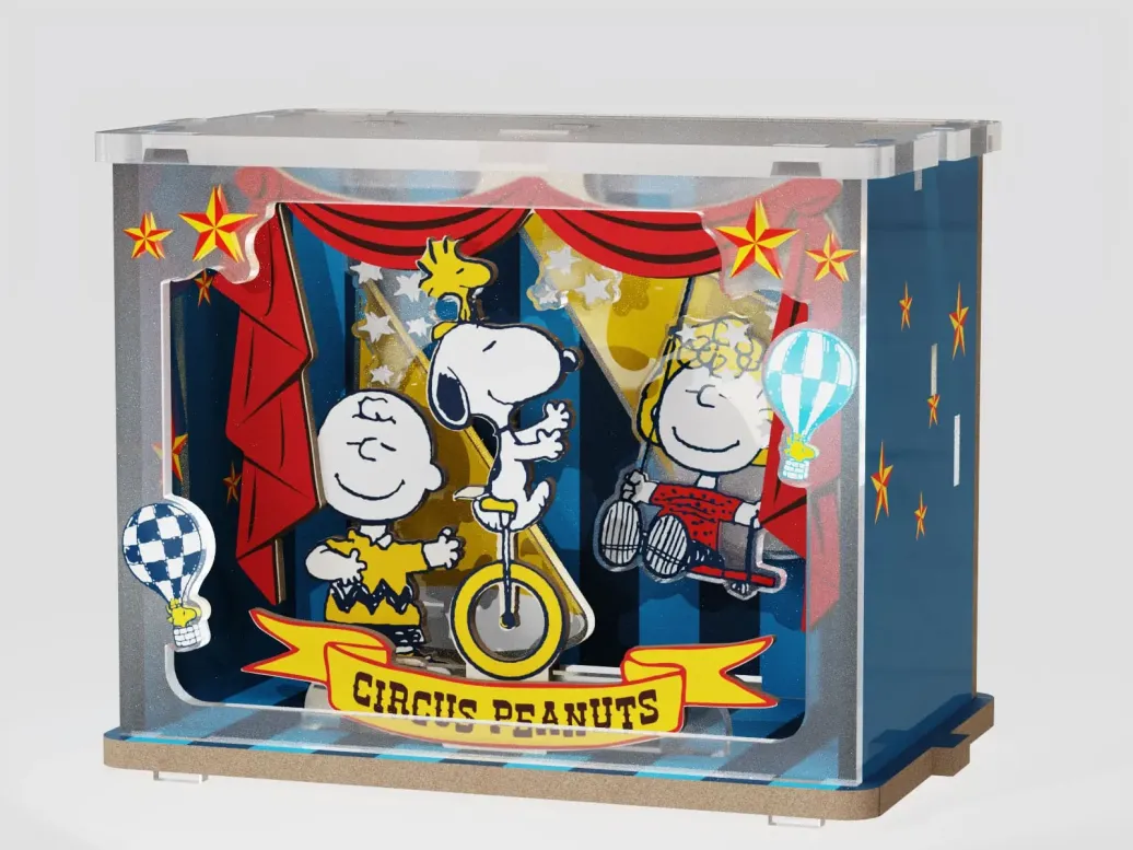 Die Peanuts Puremind DIY Bauset Mini Scene Talent Show