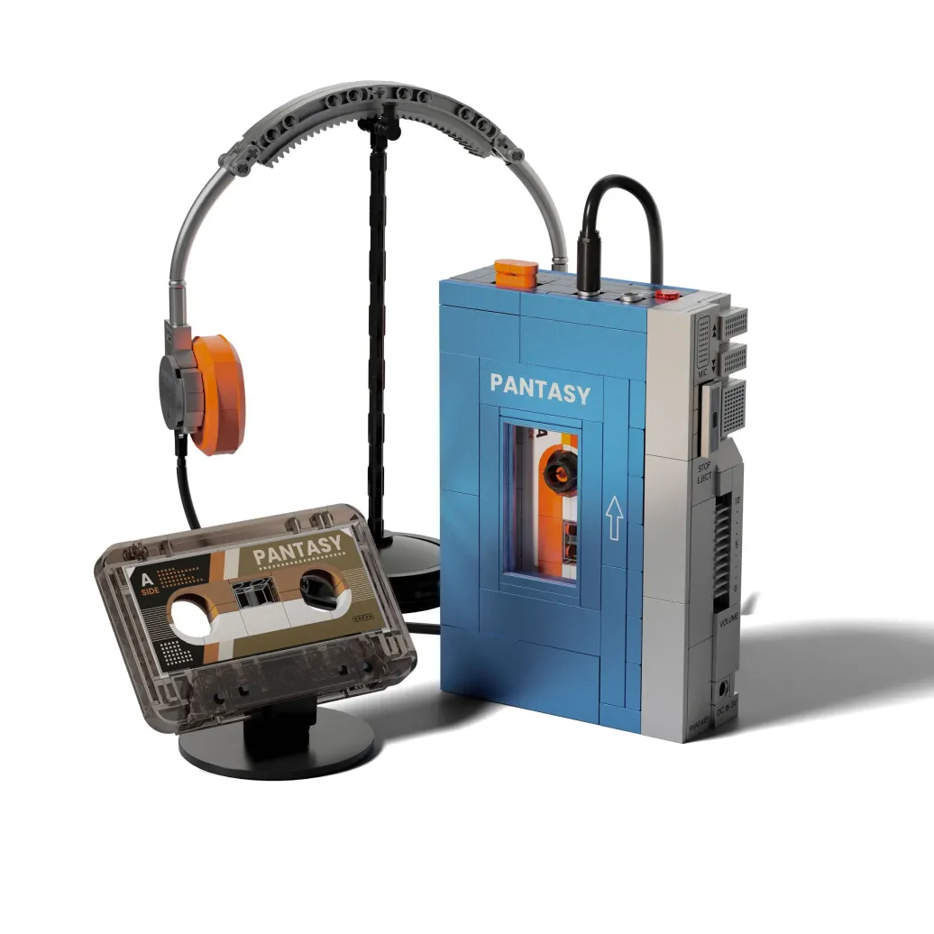 Pantasy 85039 Original Bauset Retro Walkman Kassette