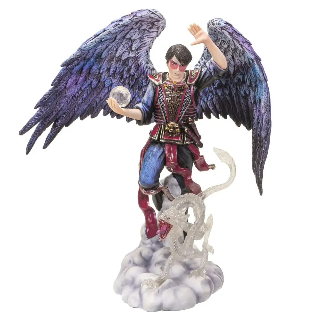 Anne Stokes Statue Elemental Magic Air Wizard 22 cm