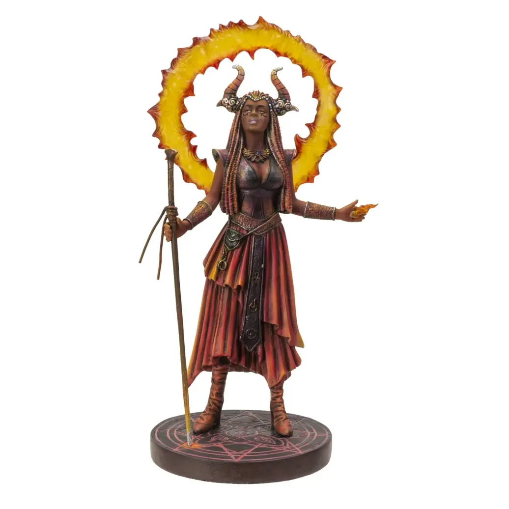 Anne Stokes Statue Elemental Magic Fire Sorceress 23 cm