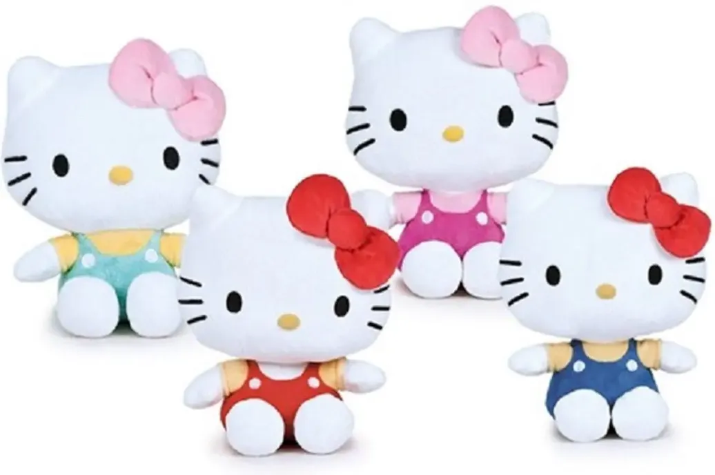 Hello Kitty Plüschfiguren Set Charaktere Icon 18 cm Sortiment (24)