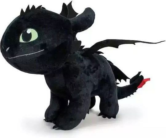 Drachenzähmen leicht gemacht 3 Plüschfigur Toothless 20 cm